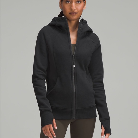 lululemon athletica Jackets & Blazers - Lululemon black full zip scuba